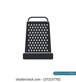 Grater Icon Vector Template Illustration Design