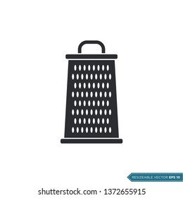 Grater Icon Vector Template Illustration Design