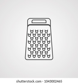 Grater line icon