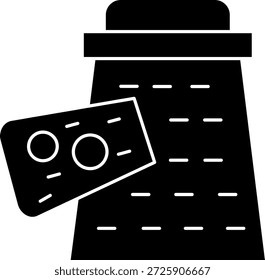 Grater Line vector Icon Design