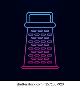 Grater nolan icon. Simple thin line, outline vector of kitchen icons for ui and ux, website or mobile application