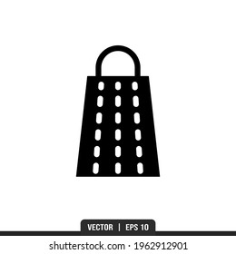 Gran vector de icono de silueta, plantilla de logotipo de ilustración en estilo de moda. Idóneo para muchos fines.