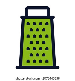 Grater. Simple Vector Color Icon.