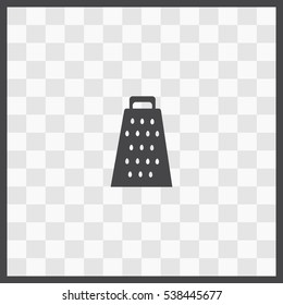 Grater. vector icon. Isolated illustration. Business picture.