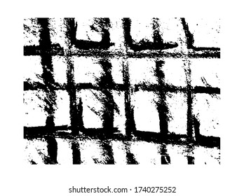 Grating trellis Black and white texture Grunge