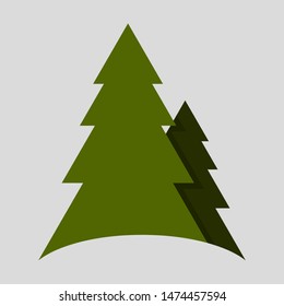 Gratis Cartoon Kerstboom Vector Set - Download gratis vectorkunst en andere vectorafbeeldingen