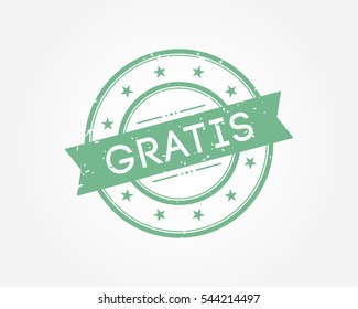 gratis. stamp rubber