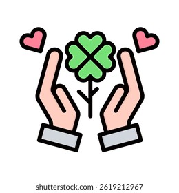 Elemento de icono de gratitud para el diseño
