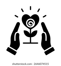 Gratitude Icon Element for Design