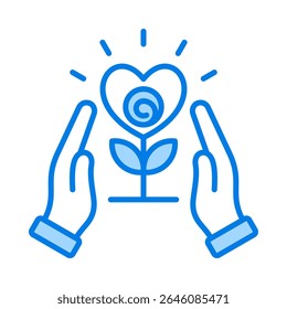 Gratitude Icon Element for Design