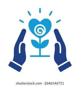Gratitude Icon Element for Design
