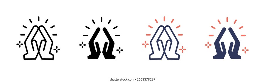 Elemento De Ícone De Gratidão Para Design E Vetor