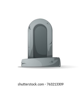 grave, coffin illustration. Shadow and glare Vector eps10