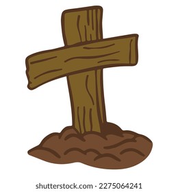 grave cross ,good for graphic design resource