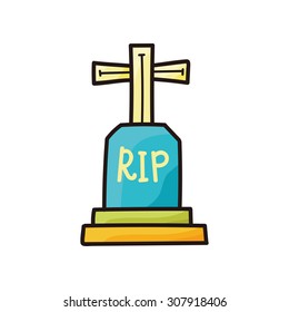 grave doodle