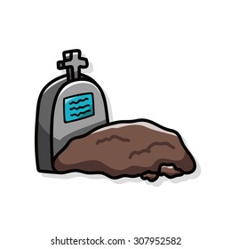 grave doodle