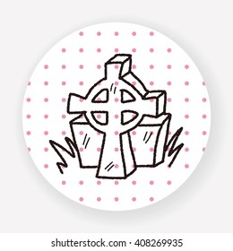 grave doodle