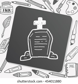 grave doodle