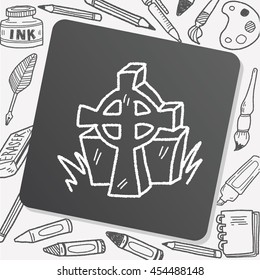 grave doodle