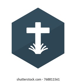  grave glyph flat