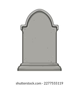 grave headstone cartoon. grave headstone sign. isolated symbol vector illustration svg