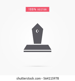 Grave icon design