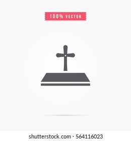 Grave icon design