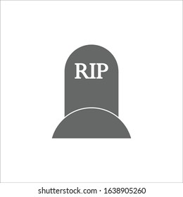 Grave icon. Illustration vector sign symbol on white background