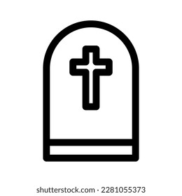 grave icon or logo isolated sign symbol vector illustration - high quality black style vector icons
