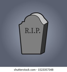 Grave icon. New trendy vector illustration symbol.