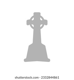grave icon on a white background, vector illustration