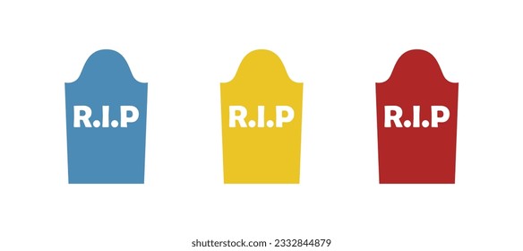 grave icon on a white background, vector illustration