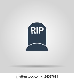 grave icon. Vector concept illustration for design.