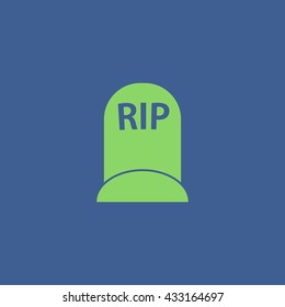 grave icon. Vector concept illustration for design.
