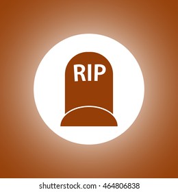 grave icon. Vector concept illustration for design.
