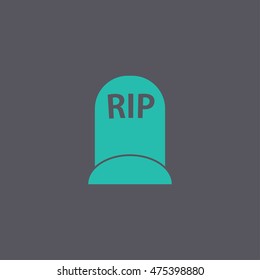 grave icon. Vector concept illustration for design.