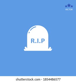 grave icon. Vector illustration EPS 10.