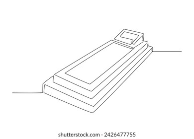 The grave was several years ago. Burial one-line drawing