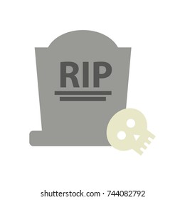 Grave vector icon