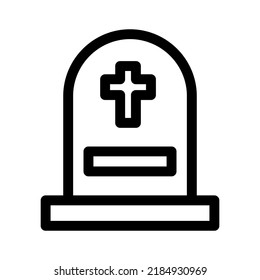 graves icon or logo isolated sign symbol vector illustration - high quality black style vector icons
