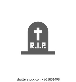 Graves icon in trendy flat style isolated on white background. Symbol for your web site design, logo, app, UI. Vector illustration, EPS