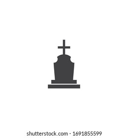 Gravestone icon vector illustration design