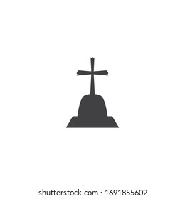 Gravestone icon vector illustration design