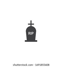 Gravestone icon vector illustration design