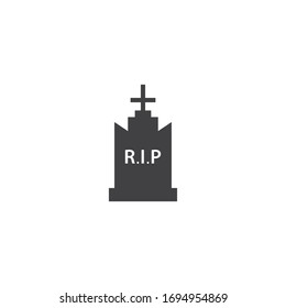 Gravestone icon vector illustration design