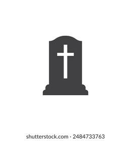Gravestone icon vector illustration design