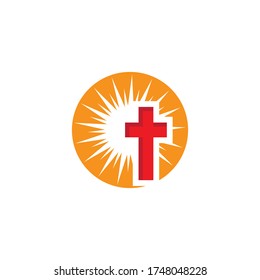 Gravestone Logo Template vector symbol nature