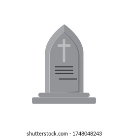 Gravestone Logo Template vector symbol nature