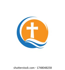 Gravestone Logo Template vector symbol nature