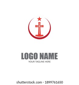 Gravestone Logo Template vector symbol nature